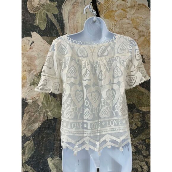 Anthropologie Lovely Top Size XXS - Picture 6 of 7